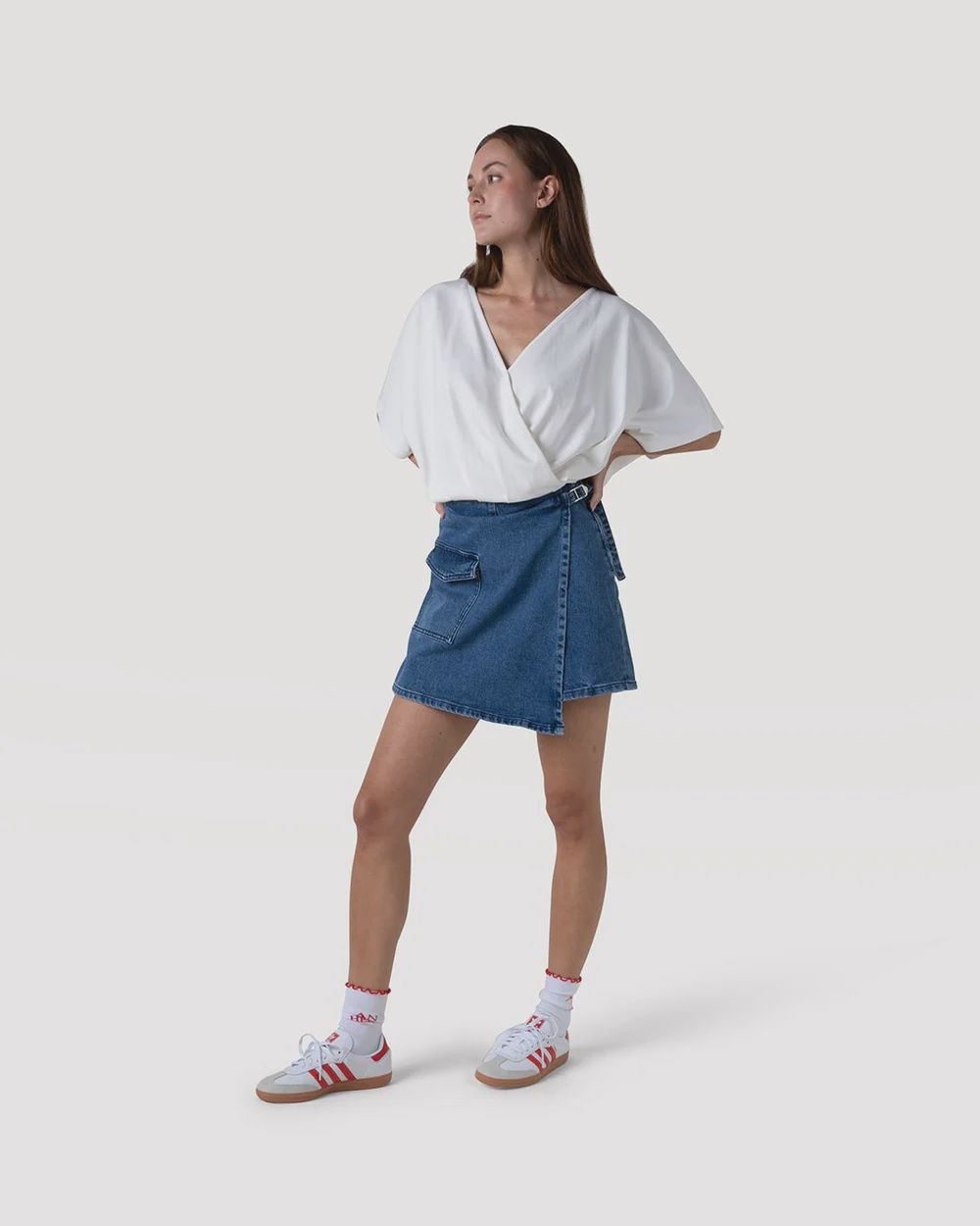 Another Label | Gwen denim skort
