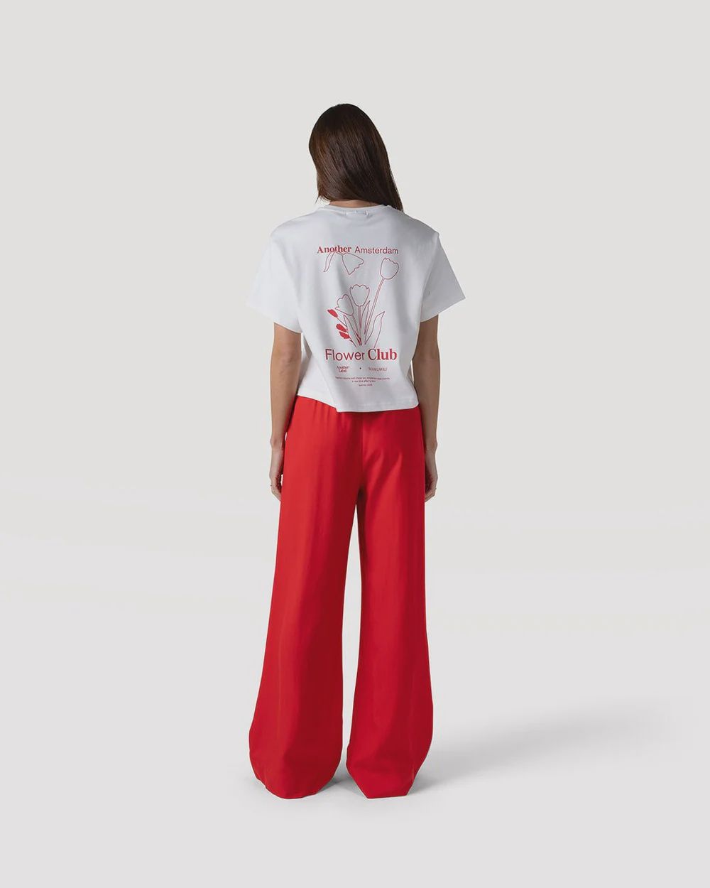 Another Label | Natalie pants | flame scarlet