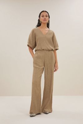 By Bar | Mabel lurex blouse