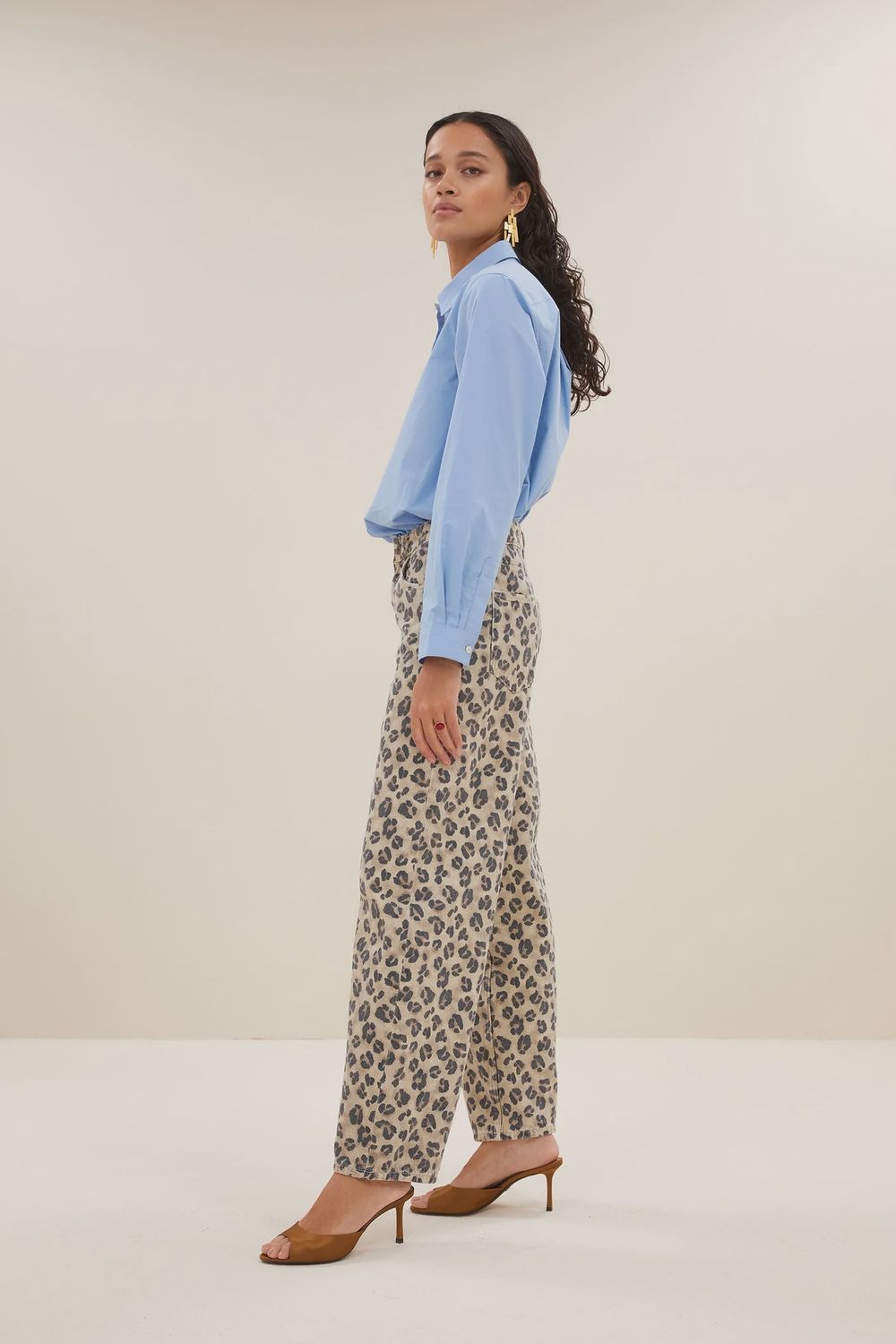 By Bar | Lew cheetah pants