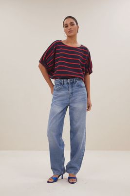 By Bar | Merle heavy flame stripe top