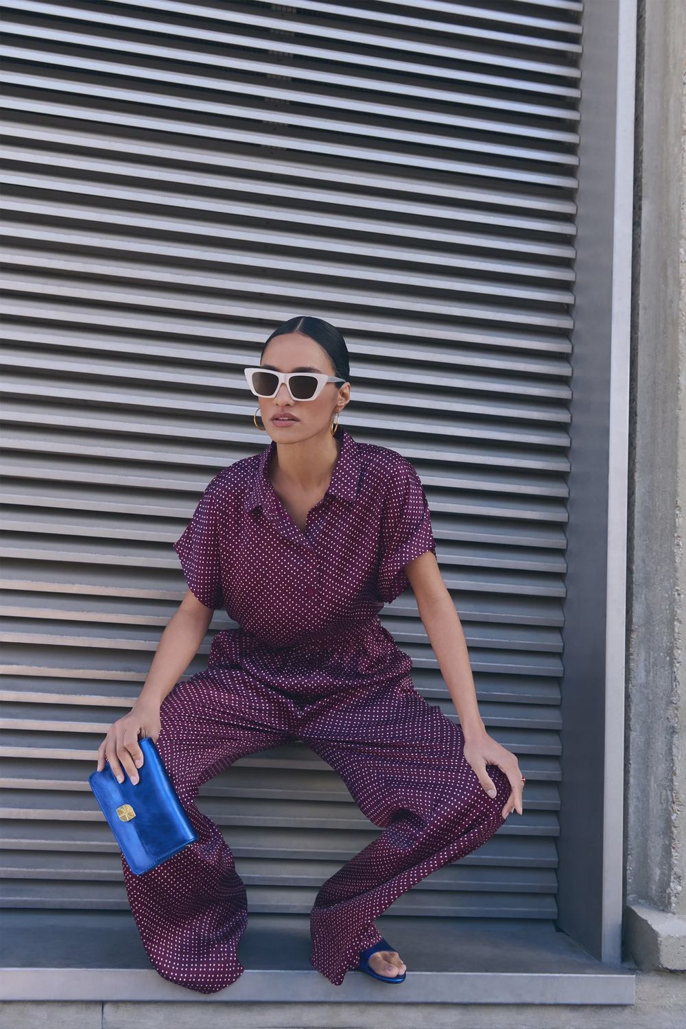 By Bar | Karly pixel blouse