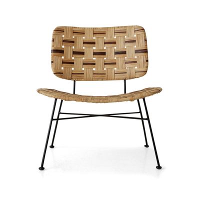 HK Living Rattan lounge chair