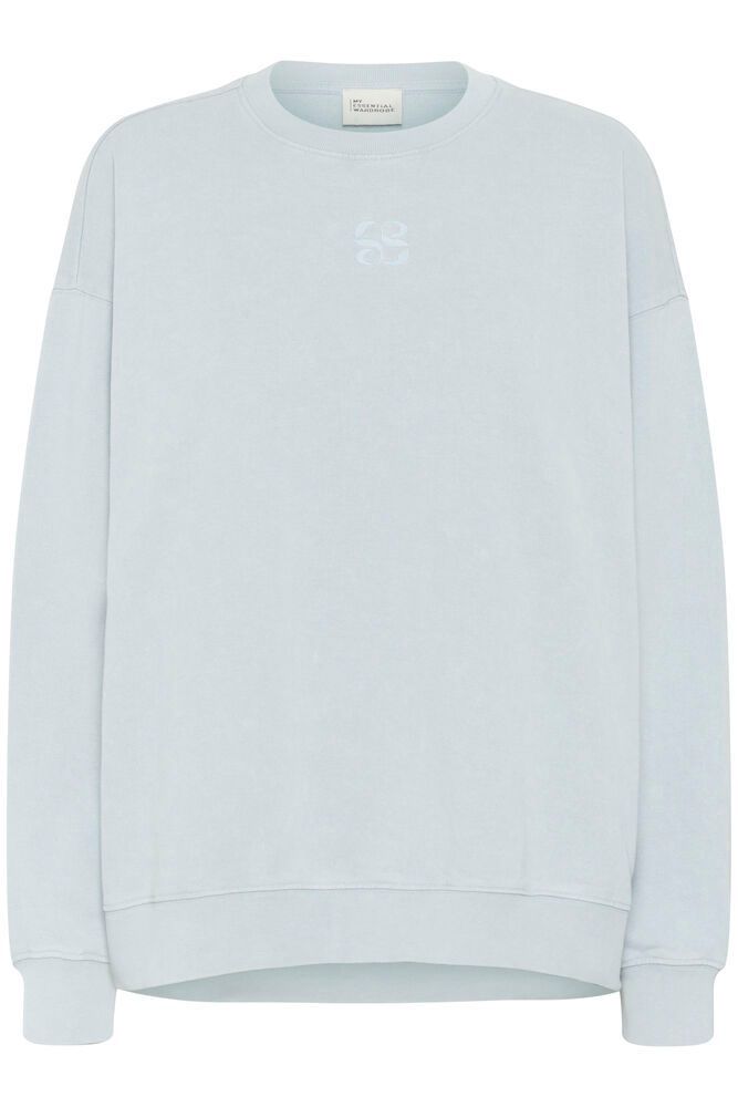 Diego MW Logo Emb. Sweat pearl blue rando