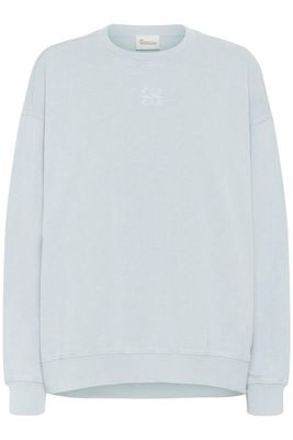 Diego MW Logo Emb. Sweat pearl blue rando