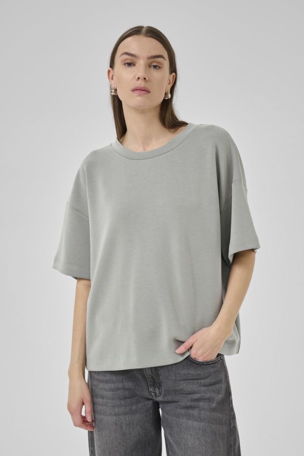 MEW | Helle boxy tee | Moon mist