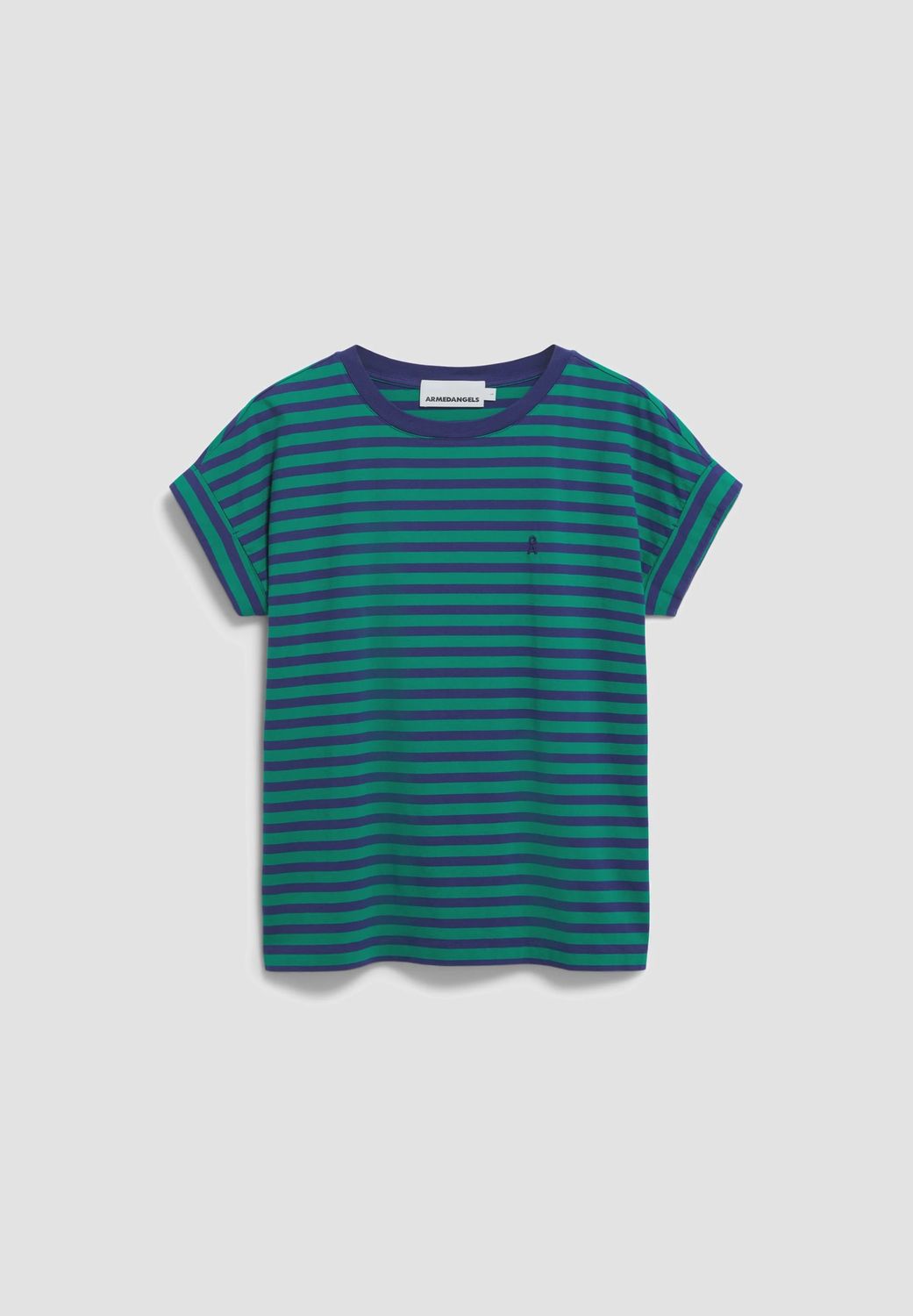 ArmedAngels | Idaara stripes | emerald green