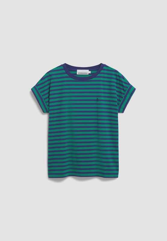 ArmedAngels | Idaara stripes | emerald green