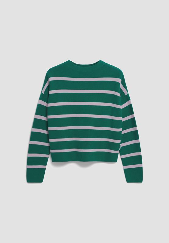 ArmedAngels | Merinaa stripes | emerald