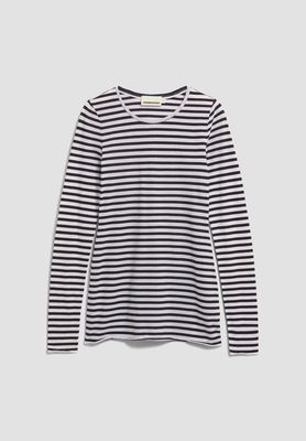 ArmedAngels | Einiaara stripes | White black