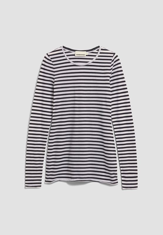 ArmedAngels | Einiaara stripes | White black