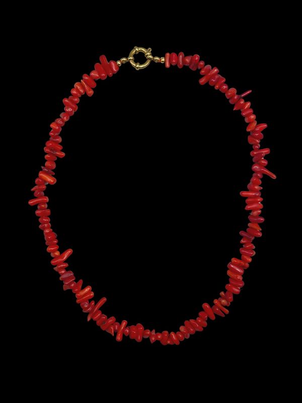 Bonnie studios Flint red necklace