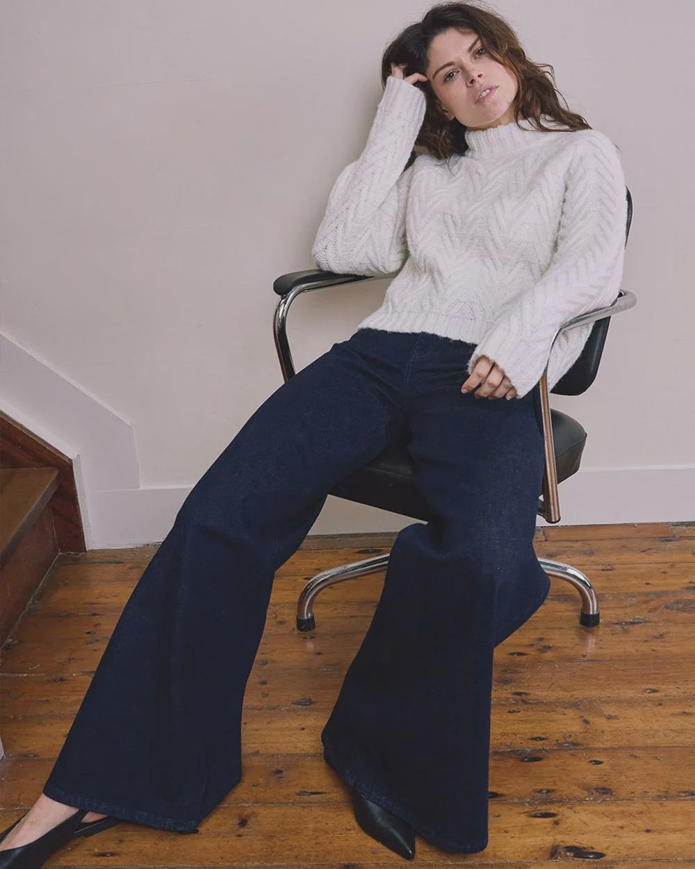Another Label | Moore wide denim pants