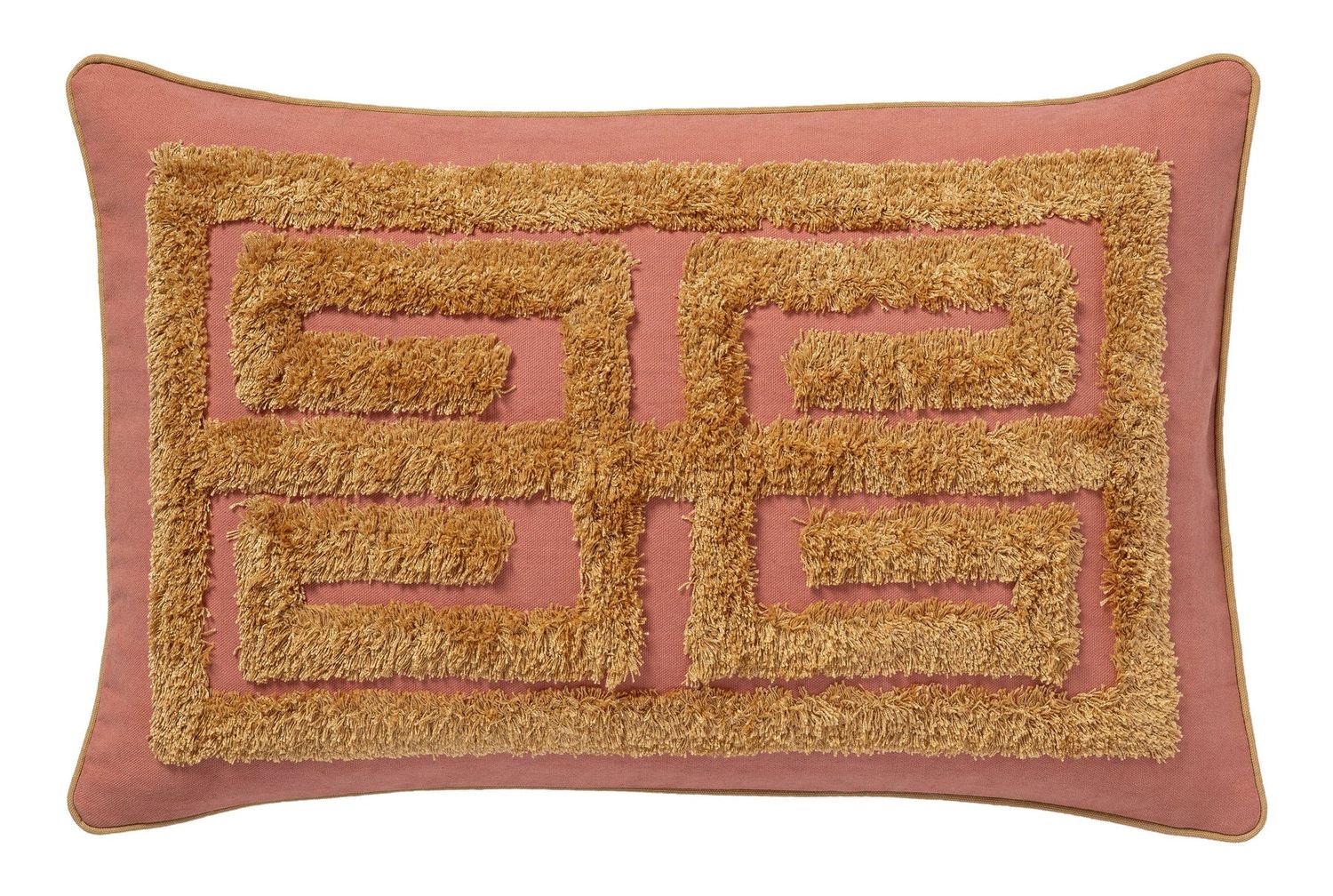 Palais Kussen Cleo Blush &amp; Raffia