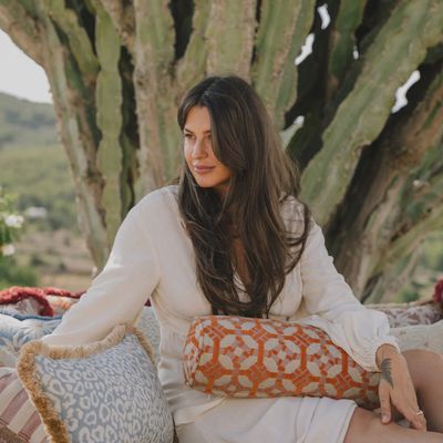 Palais Bolster coco Burnt orange en rose