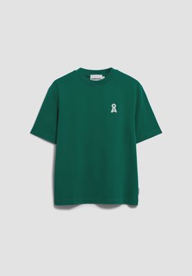 ArmedAngels | Iconic A tarjaa shirt | Emerald green
