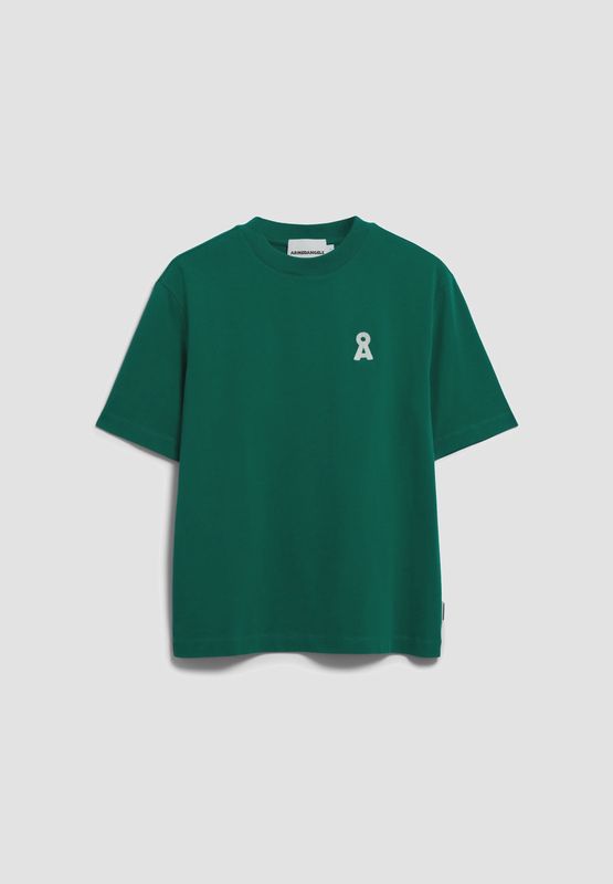 ArmedAngels | Iconic A tarjaa shirt | Emerald green