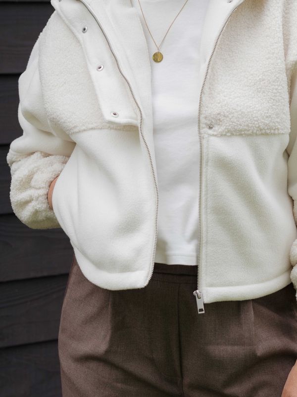 Another Label | Jennie jacket, egg white