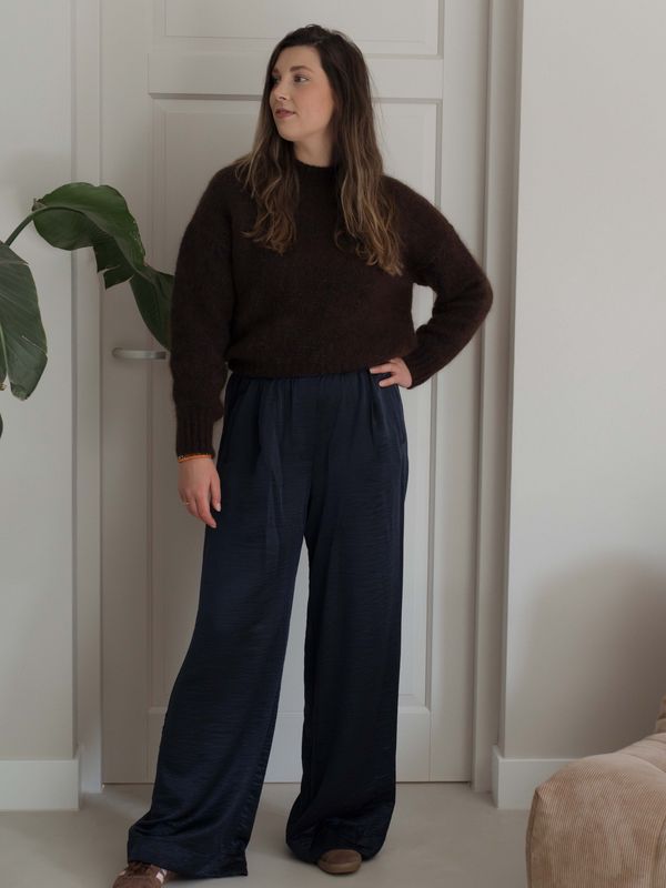 By Bar | Benji metallic pants, midnight