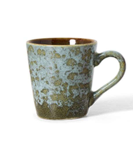 HK Living | 70s Ceramics: espresso mug, verdigris