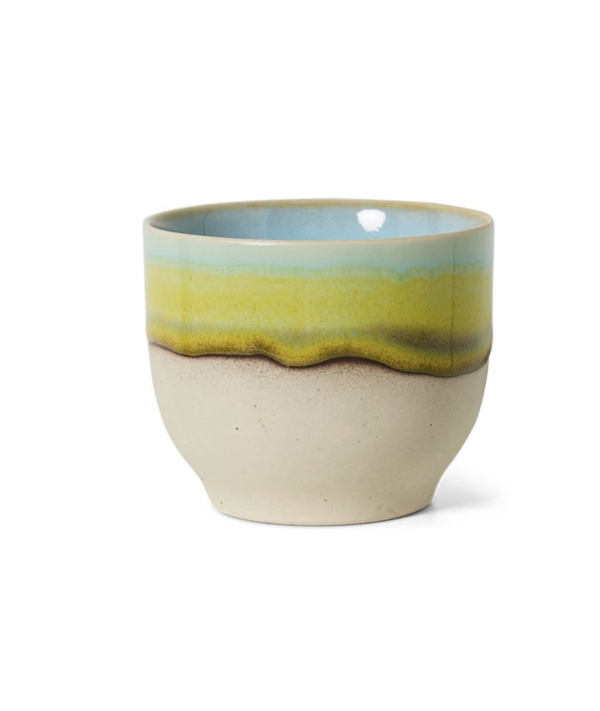 HK Living | 70s Ceramics: café cup, glint