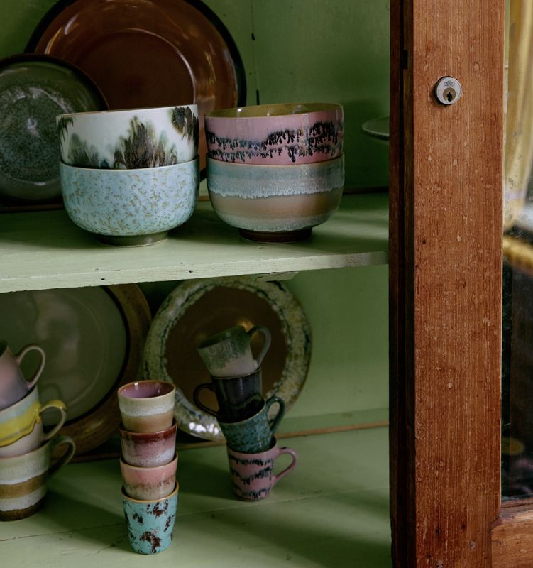 HK Living | 70s Ceramics: ristretto mug, bramble