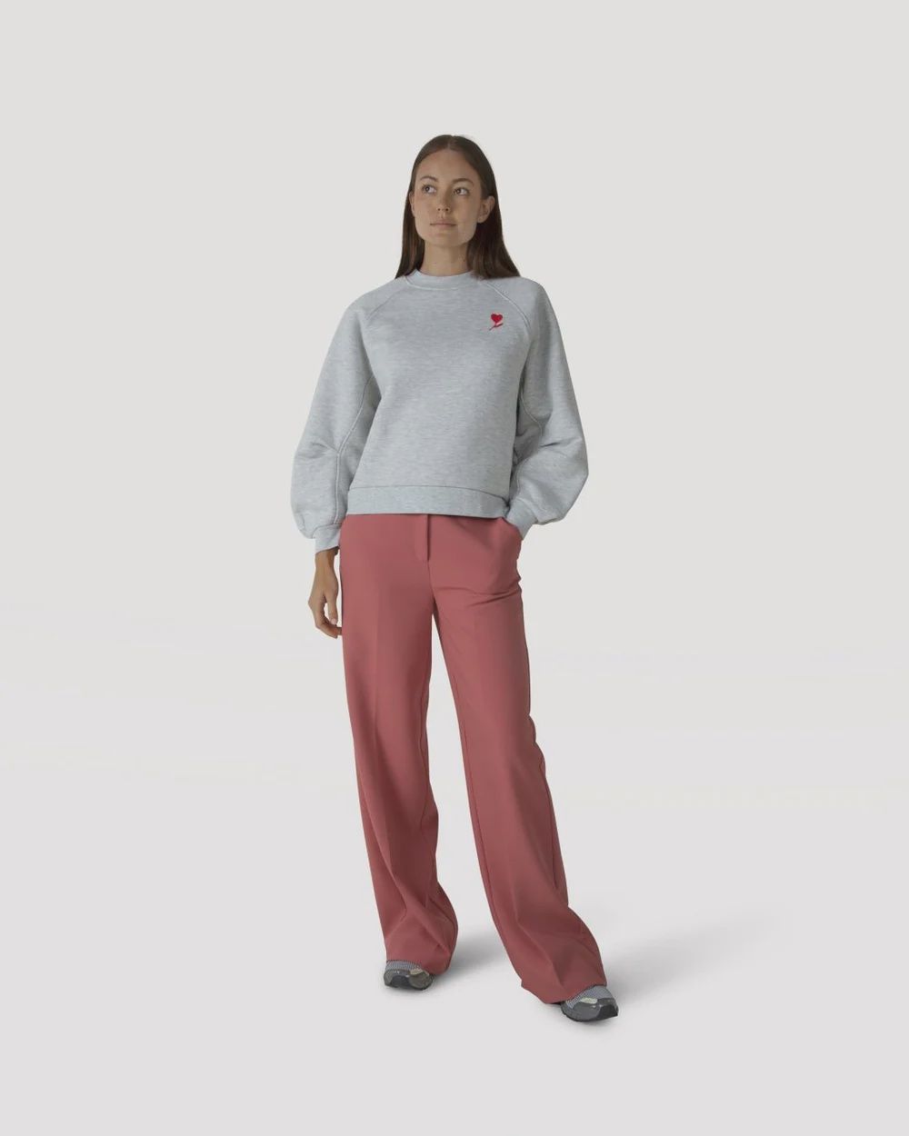 Another Label | Moore pants | Garnet rose