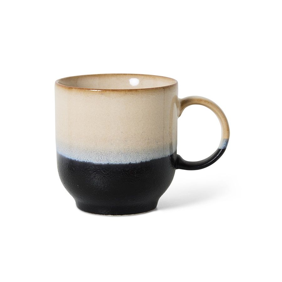 HK Living 70s ceramics: café mug rock