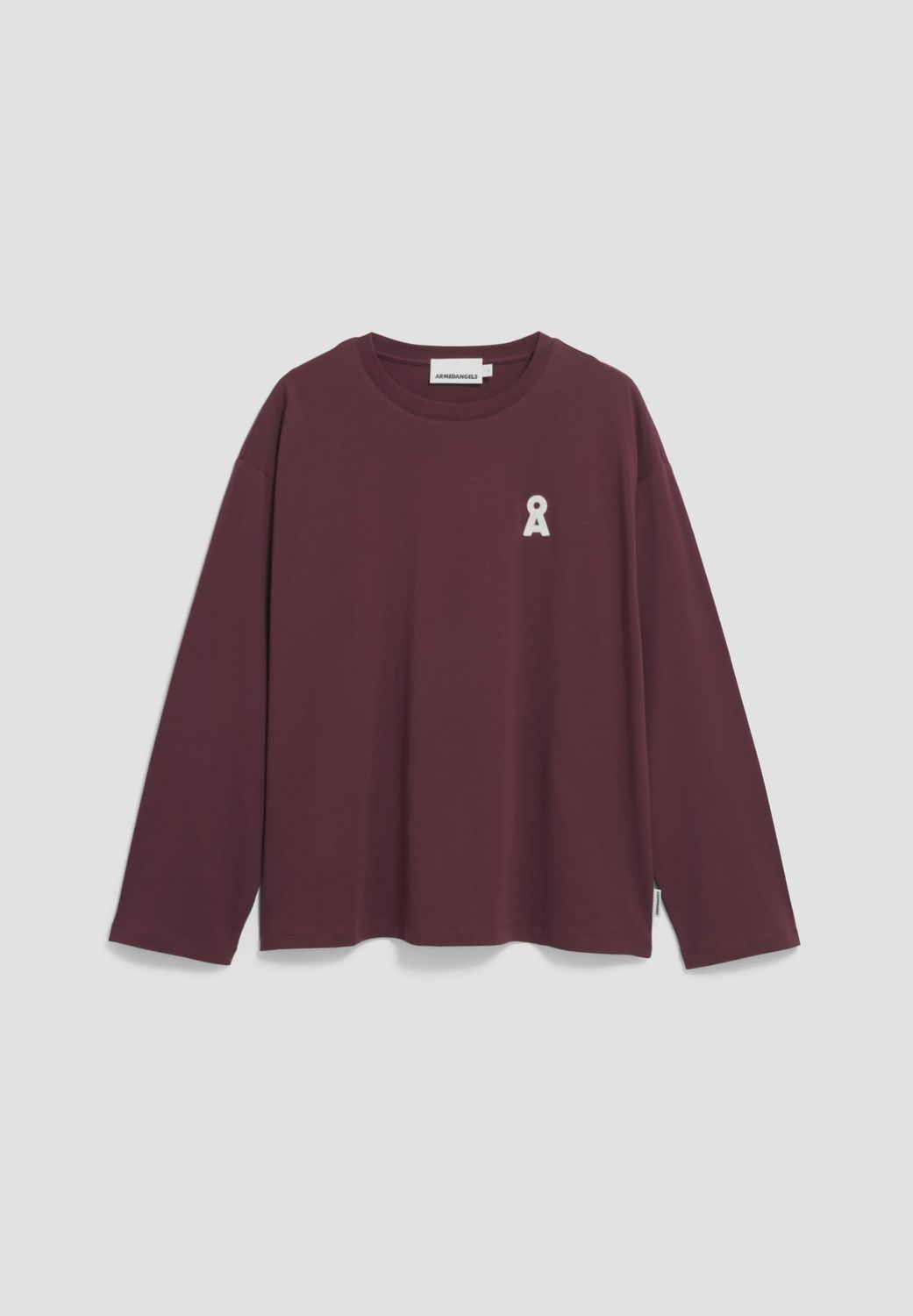 Armed Angels longsleeve Dark Cranberry