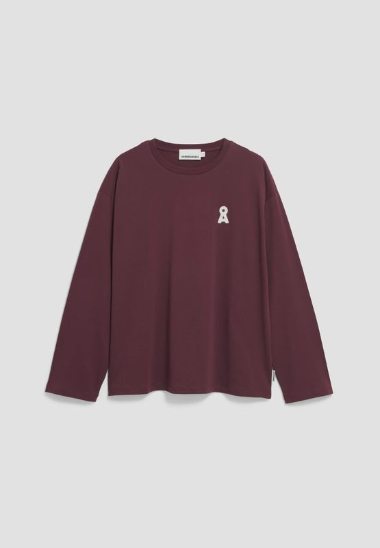 Armed Angels longsleeve Dark Cranberry