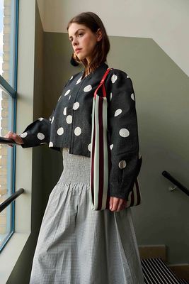 Sticky Sis Market bag • knitted • mist + fig