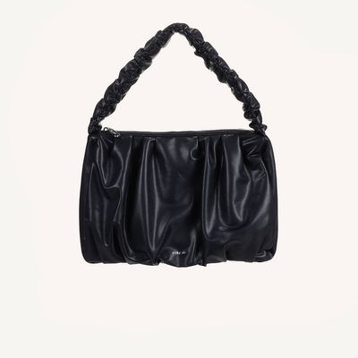 Sticky Sis Pleated hand bag • club chic • black