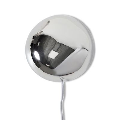 HK Living Orb wall lamp chrome