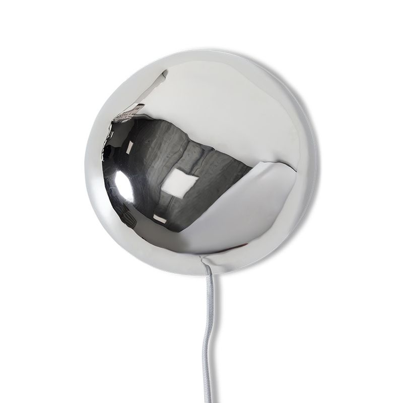 HK Living Orb wall lamp chrome