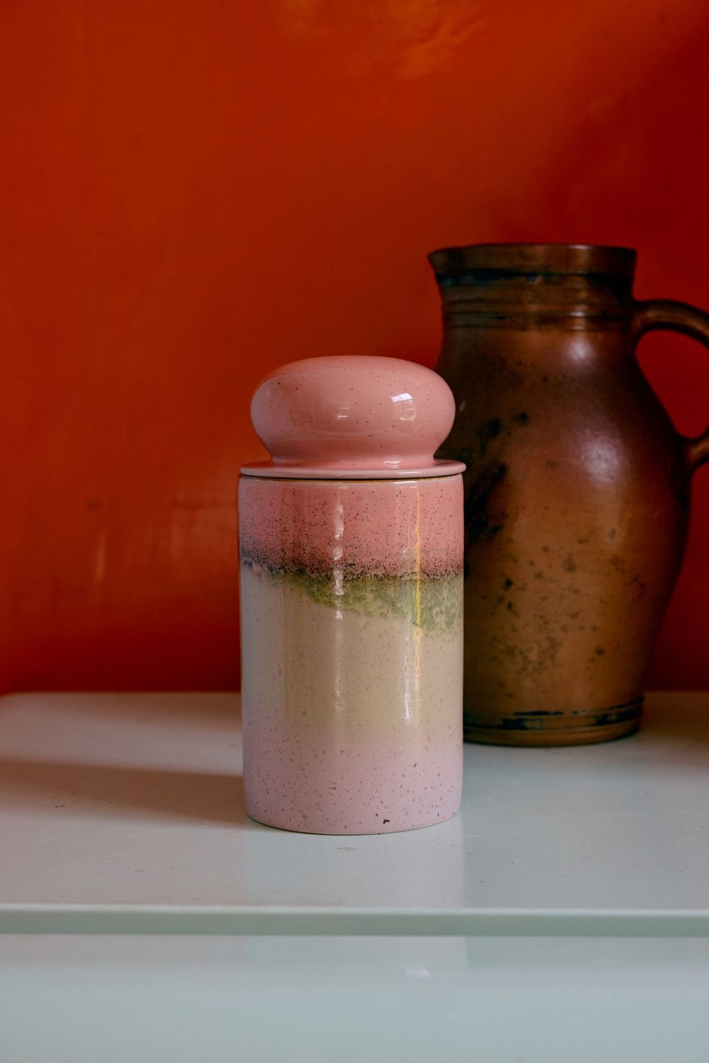 Hk Living storage jar glaze