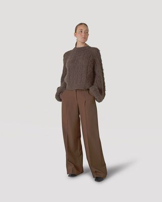 Another Label moore pleated pants