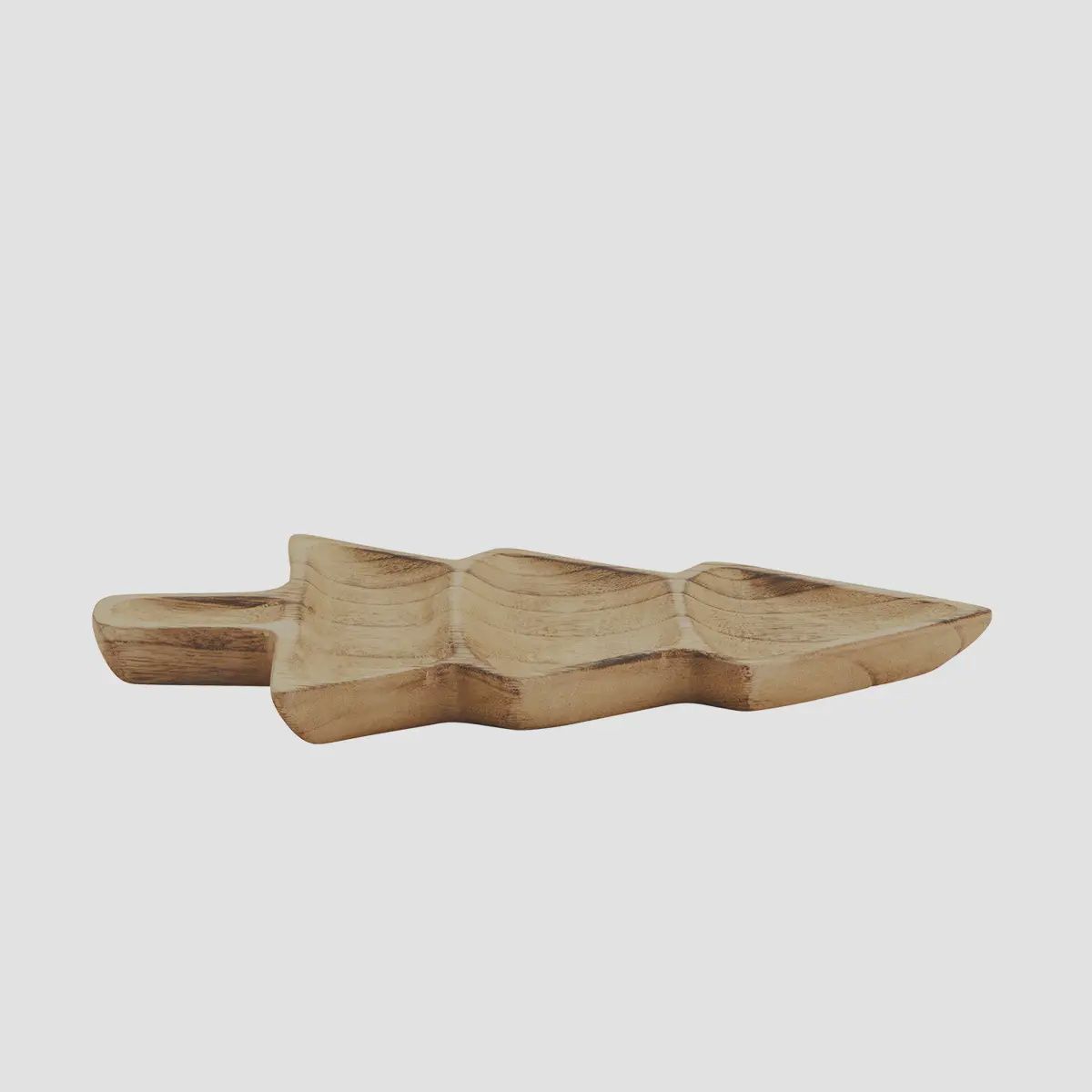 Madam Stoltz wooden christmas three schaal