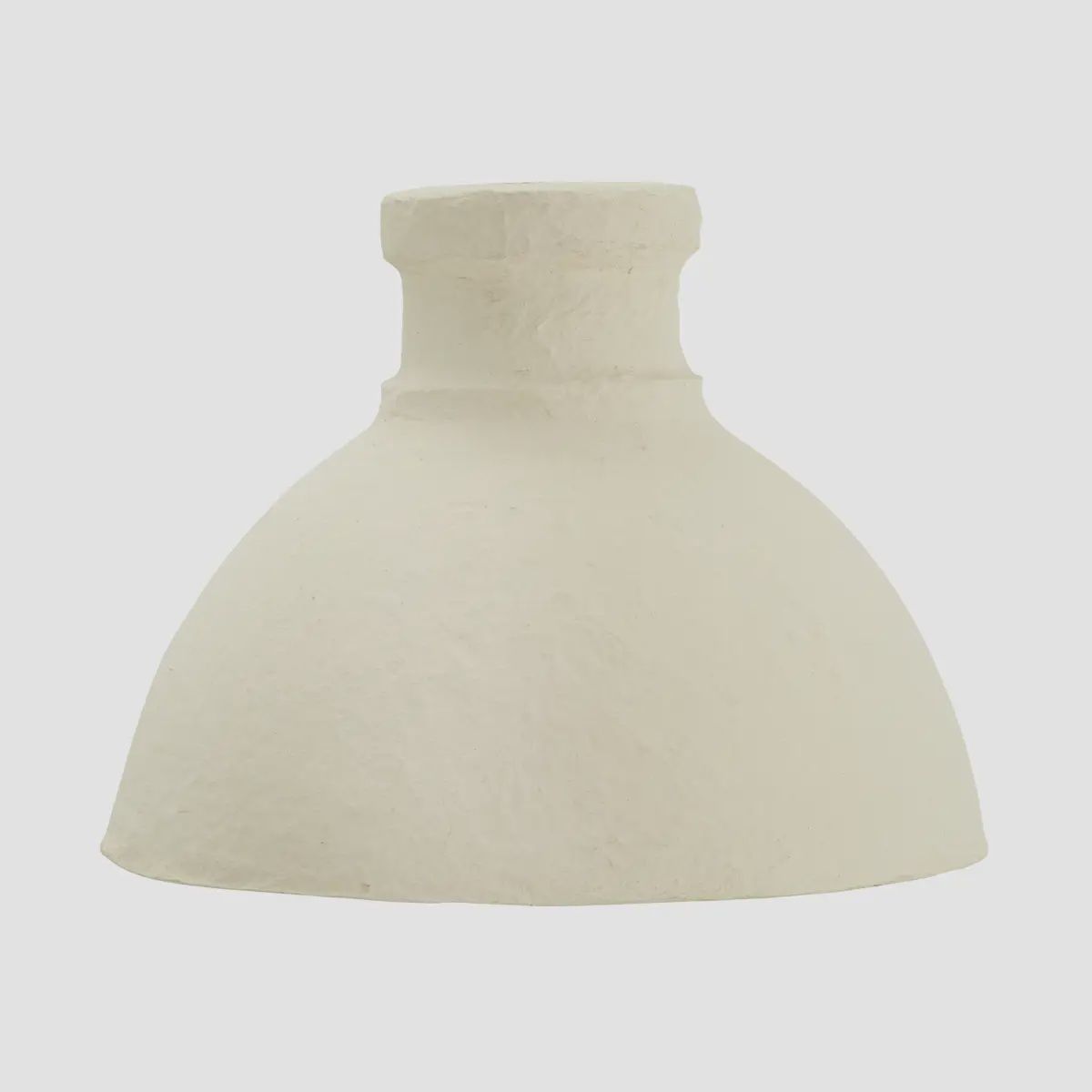 Madam Stoltz cotton mache lamp shade