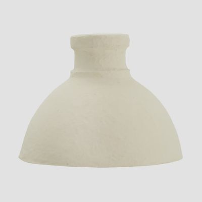 Madam Stoltz cotton mache lamp shade
