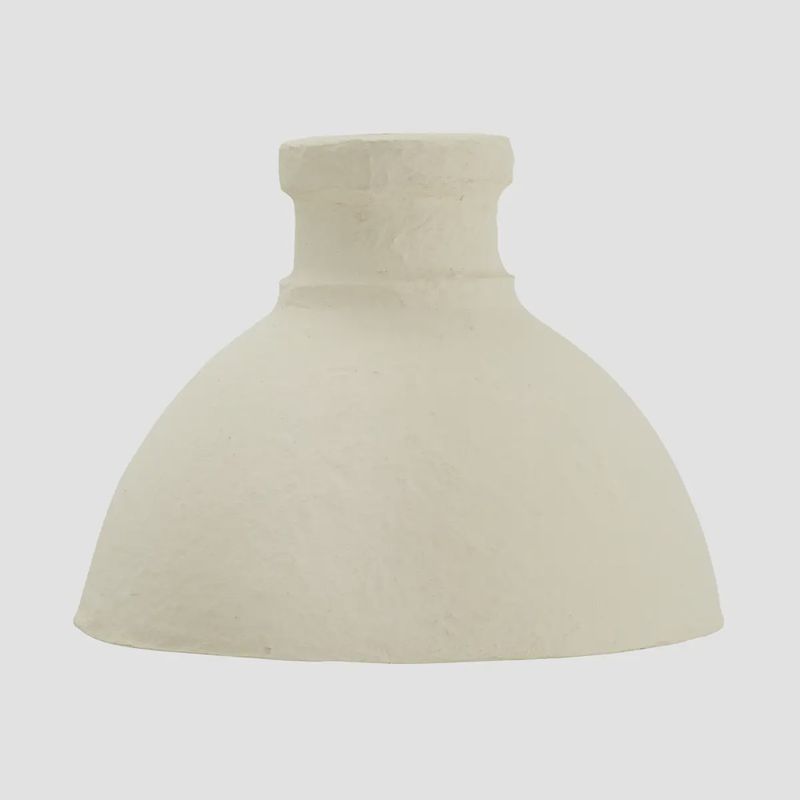 Madam Stoltz cotton mache lamp shade
