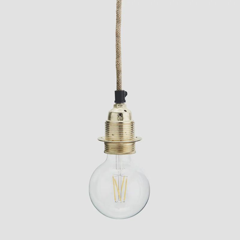 Madam Stoltz Bulb holder brass