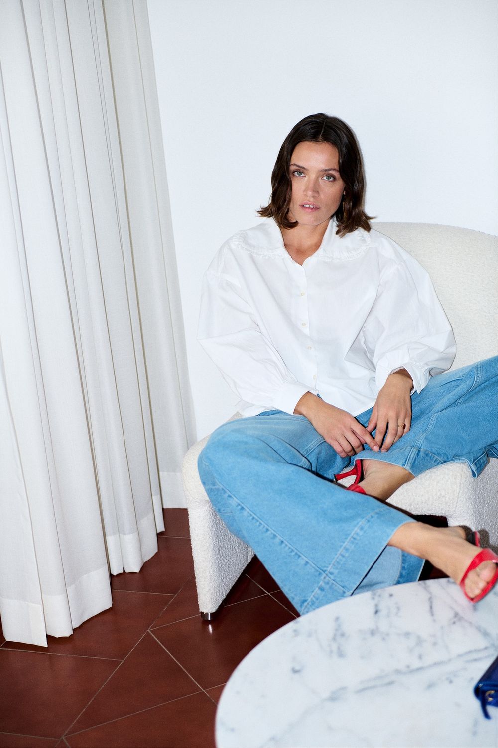 By Bar semmy poplin blouse