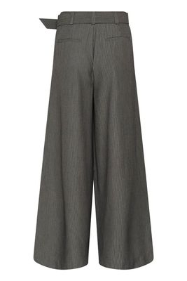MEW 23 THE PINSTRIPED HIGH PANT grey