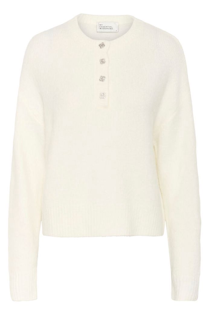 MEW ELLIE knit   Pullover snow white