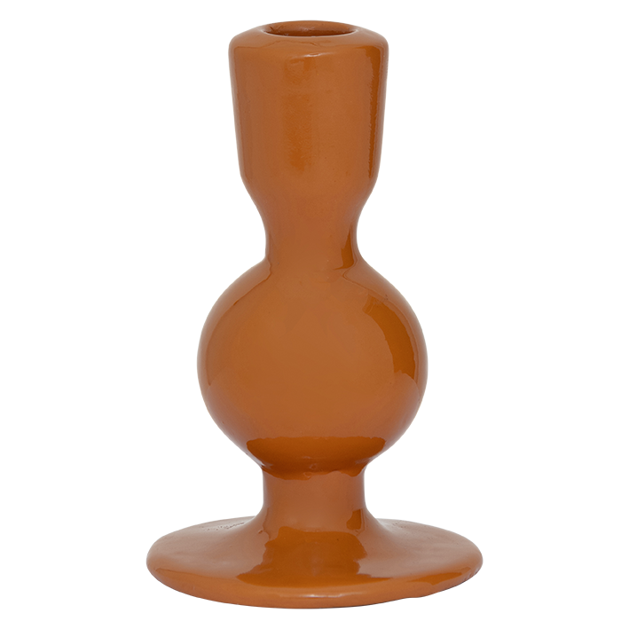 Urban Nature Culture candle holder Bowie B, adobe