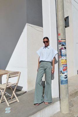 BY BAR femme stripe pants