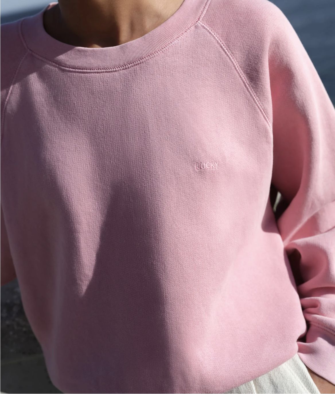 BY BAR carrie sweater, pink