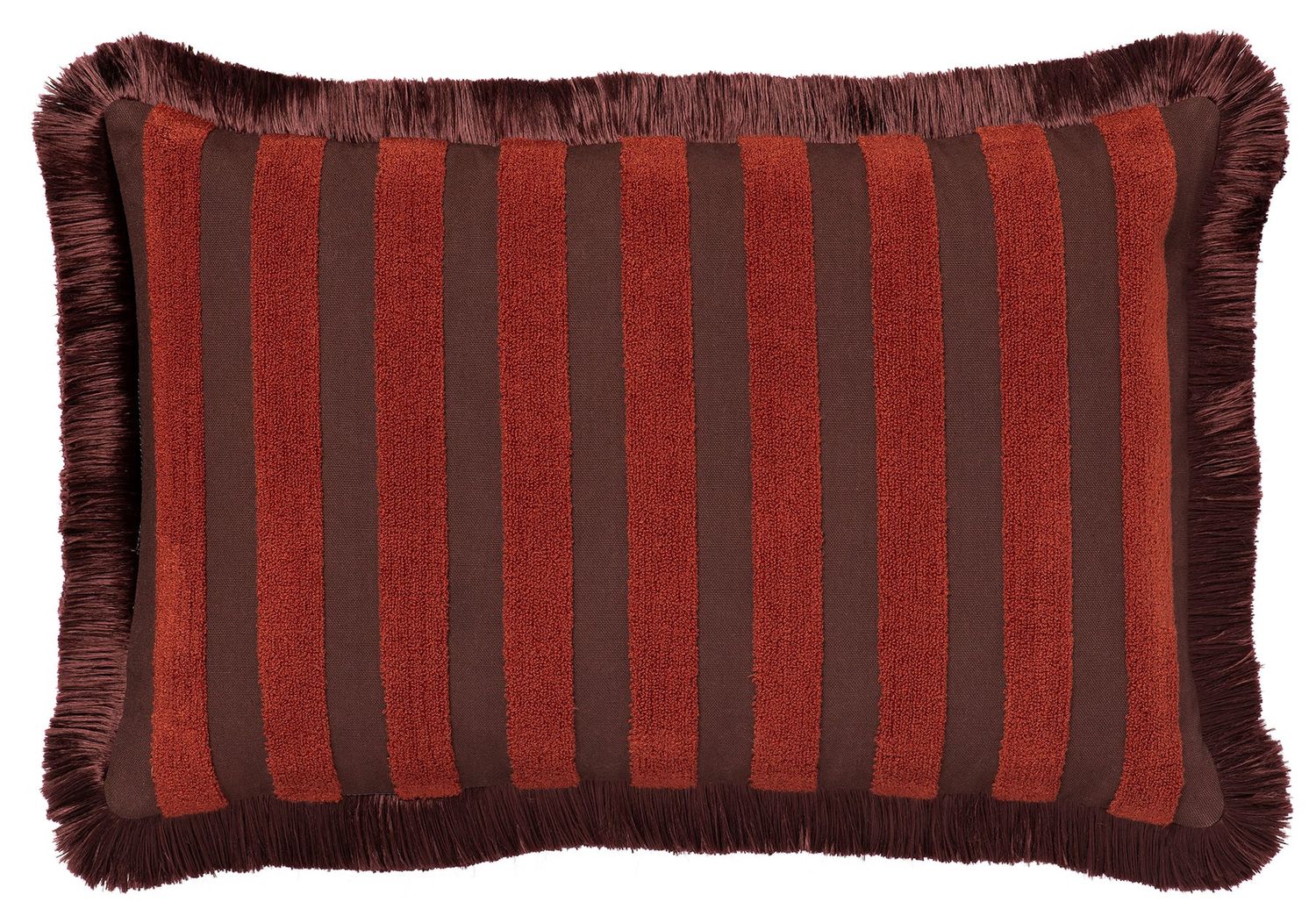 Palais Kussen Jackie Chocolade &amp; Koraal