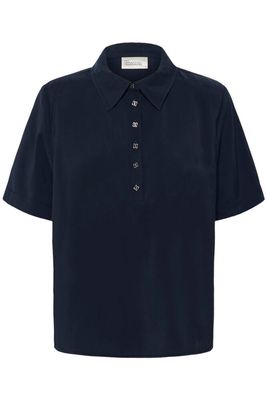MEW Mindy Polo Tee Dark sapphire