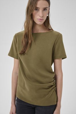 MEW | Helle asymmetric tee | capers